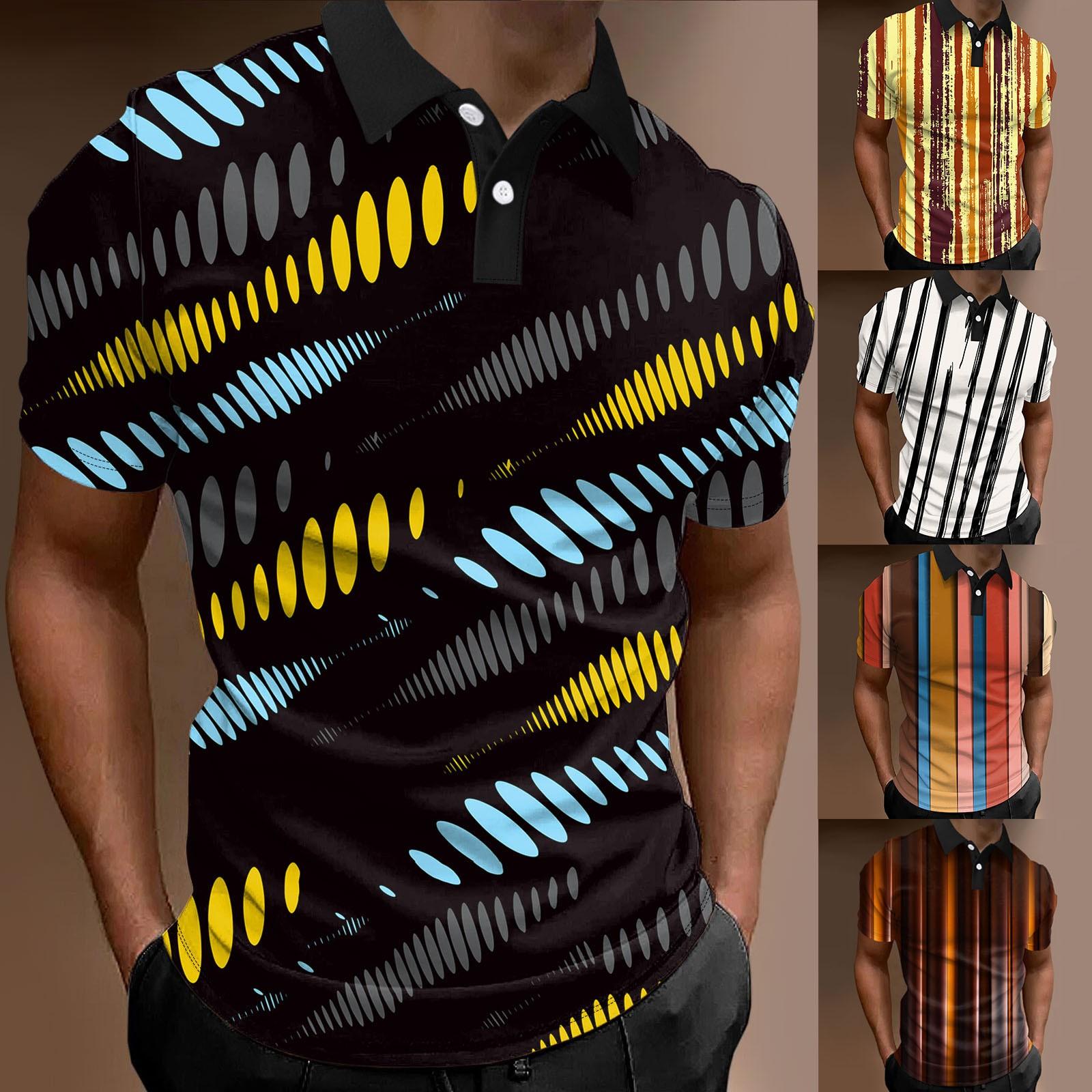 Мужская летняя спортивная одежда с пуговицами и лацканами, рубашка с коротким рукавом, повседневные дышащие удобные топы для гольфа
Мужская летняя спортивная одежда с пуговицами и лацканами, рубашка с коротким рукавом, повседневные дышащие удобные топы для гольфа