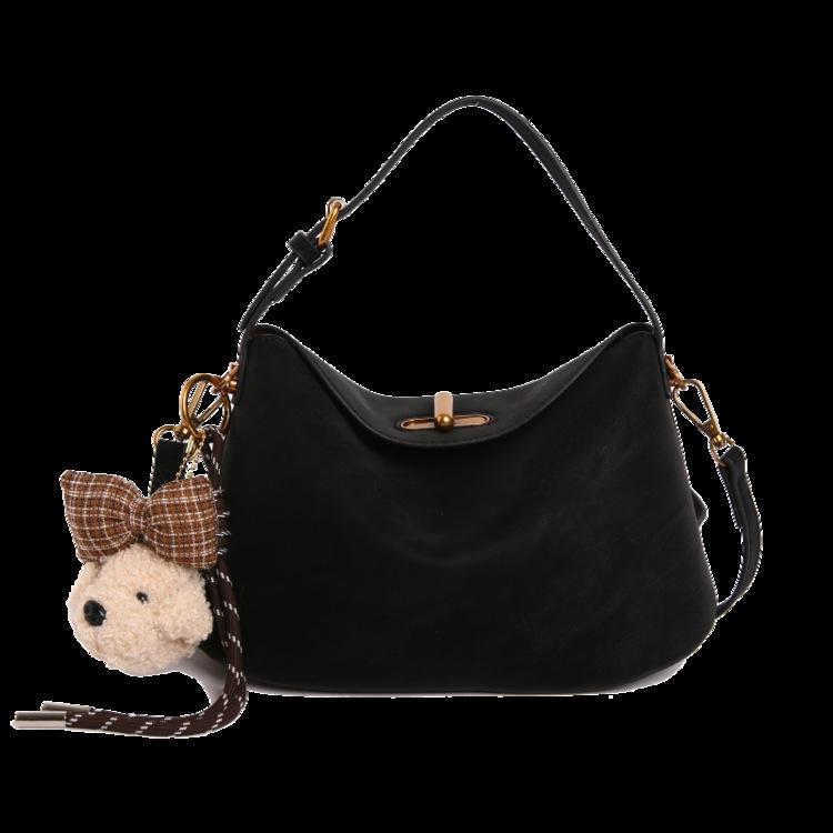 Spring and summer women s lock single shoulder crossbody handbag casual simple wind belt pendant with charm
Spring and summer women s lock single shoulder crossbody handbag casual simple wind belt pendant with charm