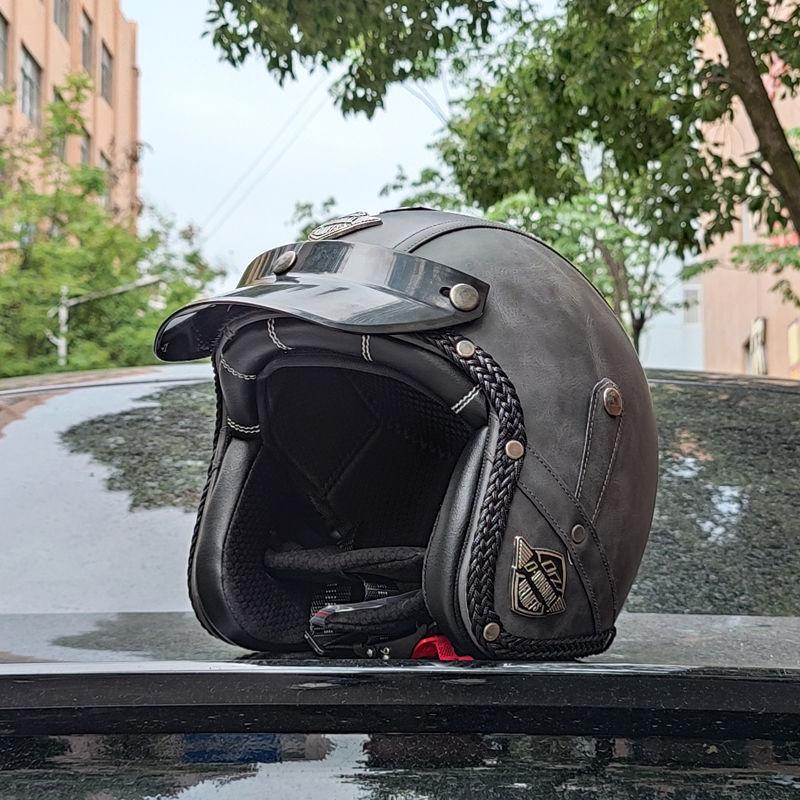 Мотоциклетный ретро-шлем для мужчин и женщин, полушлем с электроприводом, мотоциклетная роговая шапка для осени и зимы XXL
Мотоциклетный ретро-шлем для мужчин и женщин, полушлем с электроприводом, мотоциклетная роговая шапка для осени и зимы XXL