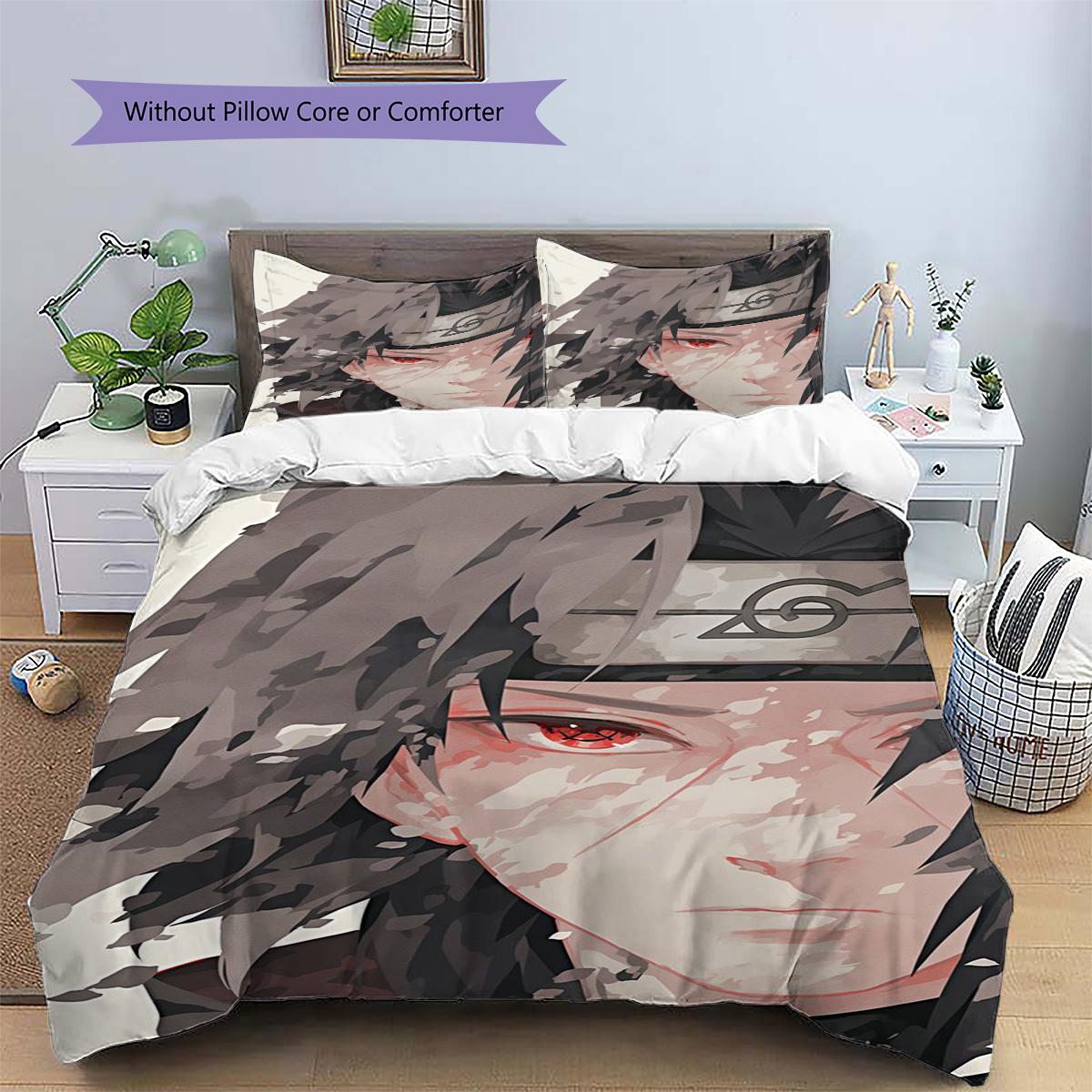 Itachi Uchiha Patterned Pillowcase & Duvet Cover Set Anime Motif Printed Bedding for Bedroom Thoughtful Present for Fans.-TING 135x200cm
Itachi Uchiha Patterned Pillowcase & Duvet Cover Set Anime Motif Printed Bedding for Bedroom Thoughtful Present for Fans.-TING 135x200cm