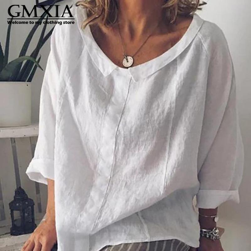 GMXIA Women s Fashion Casual Leisure Solid Color Print Long Sleeve Blouses & Shirts S білий
GMXIA Women s Fashion Casual Leisure Solid Color Print Long Sleeve Blouses & Shirts S білий