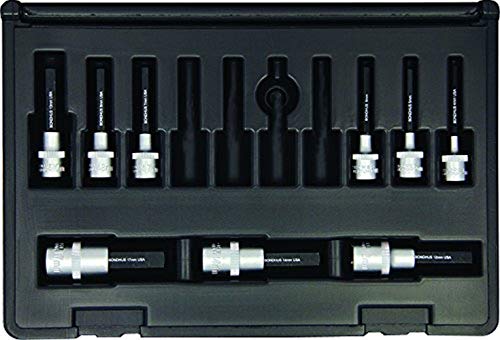 Bondhus 30298 Socket Hex Bit Tool Set w/Sockets, 2 , 9 Piece, Multicolor, One Size
Bondhus 30298 Socket Hex Bit Tool Set w/Sockets, 2 , 9 Piece, Multicolor, One Size