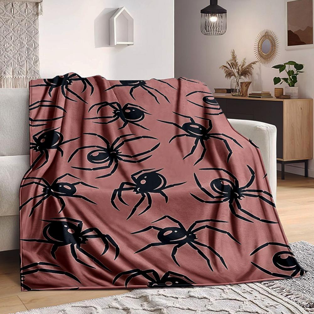 1pc Spider Print Blanket Warm, Cozy, And Soft, Suitable for Sofas, Beds, Cars, And Office Use.Perfect for Camping And Travel, Making It a Great Gift f 100x150cm
1pc Spider Print Blanket Warm, Cozy, And Soft, Suitable for Sofas, Beds, Cars, And Office Use.Perfect for Camping And Travel, Making It a Great Gift f 100x150cm