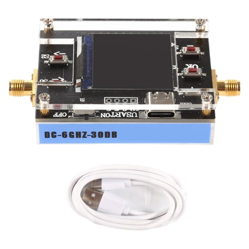 6G Digital Attenuator Digital Attenuator Module Metal Case Programmable Module Attenuation Value 30DB Stepping 0.25DB
6G Digital Attenuator Digital Attenuator Module Metal Case Programmable Module Attenuation Value 30DB Stepping 0.25DB