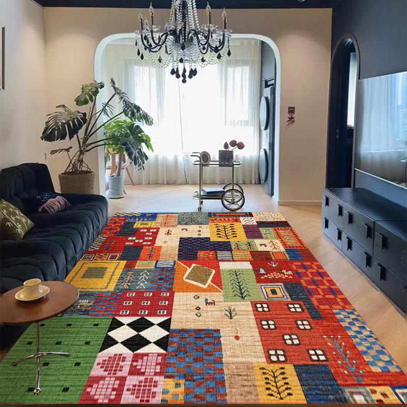 Modern Geometric Carpet Mat Rug Deer Pattern Patchwork Design with Vibrant Color Block Home Decoration Floor Mat Bedroom Decor 40X60CM
Modern Geometric Carpet Mat Rug Deer Pattern Patchwork Design with Vibrant Color Block Home Decoration Floor Mat Bedroom Decor 40X60CM