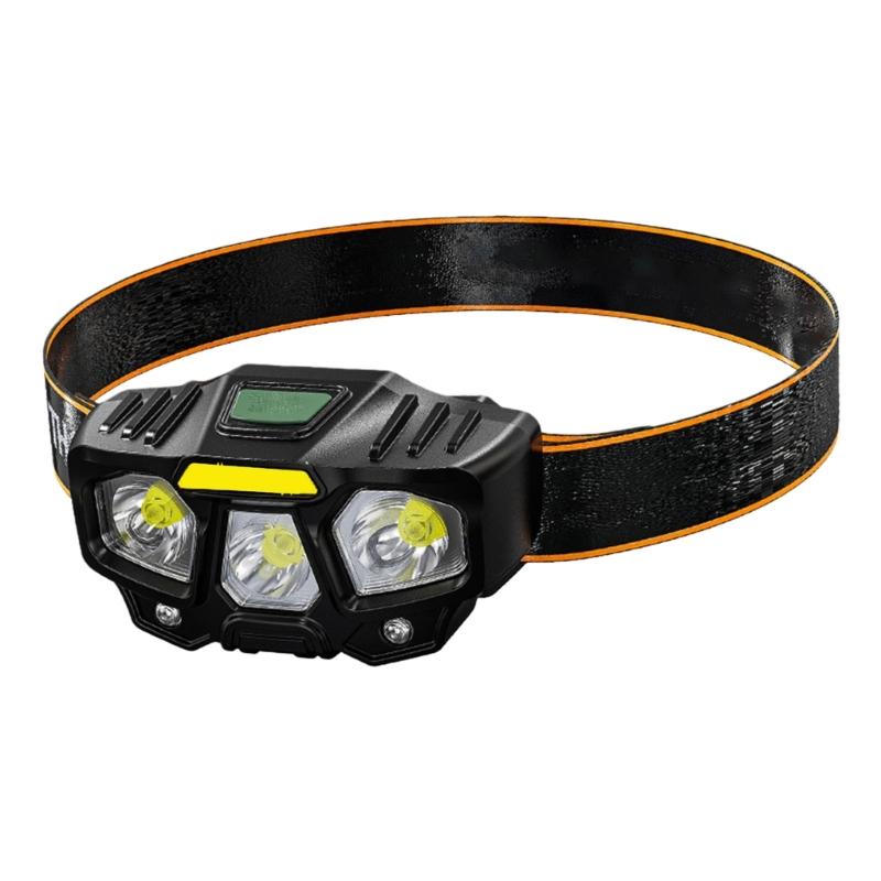 Wide Beam Headlamp Rechargeable Powerful Headlight Bright Waterproof Headlight For Outdoor & Emergency 1
Wide Beam Headlamp Rechargeable Powerful Headlight Bright Waterproof Headlight For Outdoor & Emergency 1