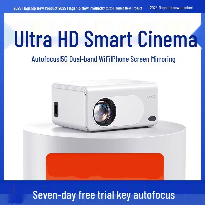 Ultra HD 5G Mobile Projector for Home and Dormitory 30-100 inches
Ultra HD 5G Mobile Projector for Home and Dormitory 30-100 inches
