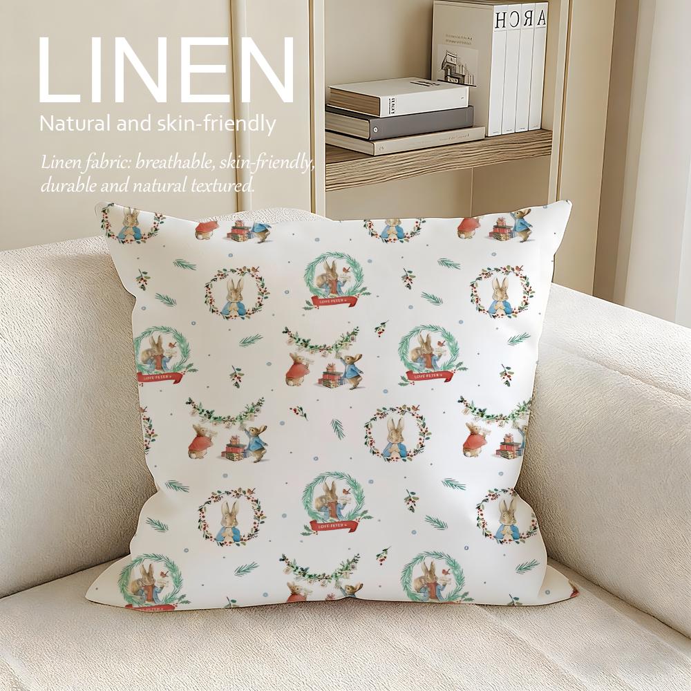 Animation Peter Rabbit Cushion Cover Pillowcase Set Pcs x x Breathable Washable Sofa Cushion Cover 30X30cm
Animation Peter Rabbit Cushion Cover Pillowcase Set Pcs x x Breathable Washable Sofa Cushion Cover 30X30cm