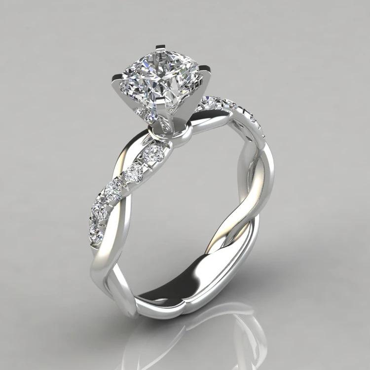 Hui Zhi Yi S925 Silver Twisted Round Engagement Ring - Gift for Girlfriend s Birthday Size 10 белый
Hui Zhi Yi S925 Silver Twisted Round Engagement Ring - Gift for Girlfriend s Birthday Size 10 белый