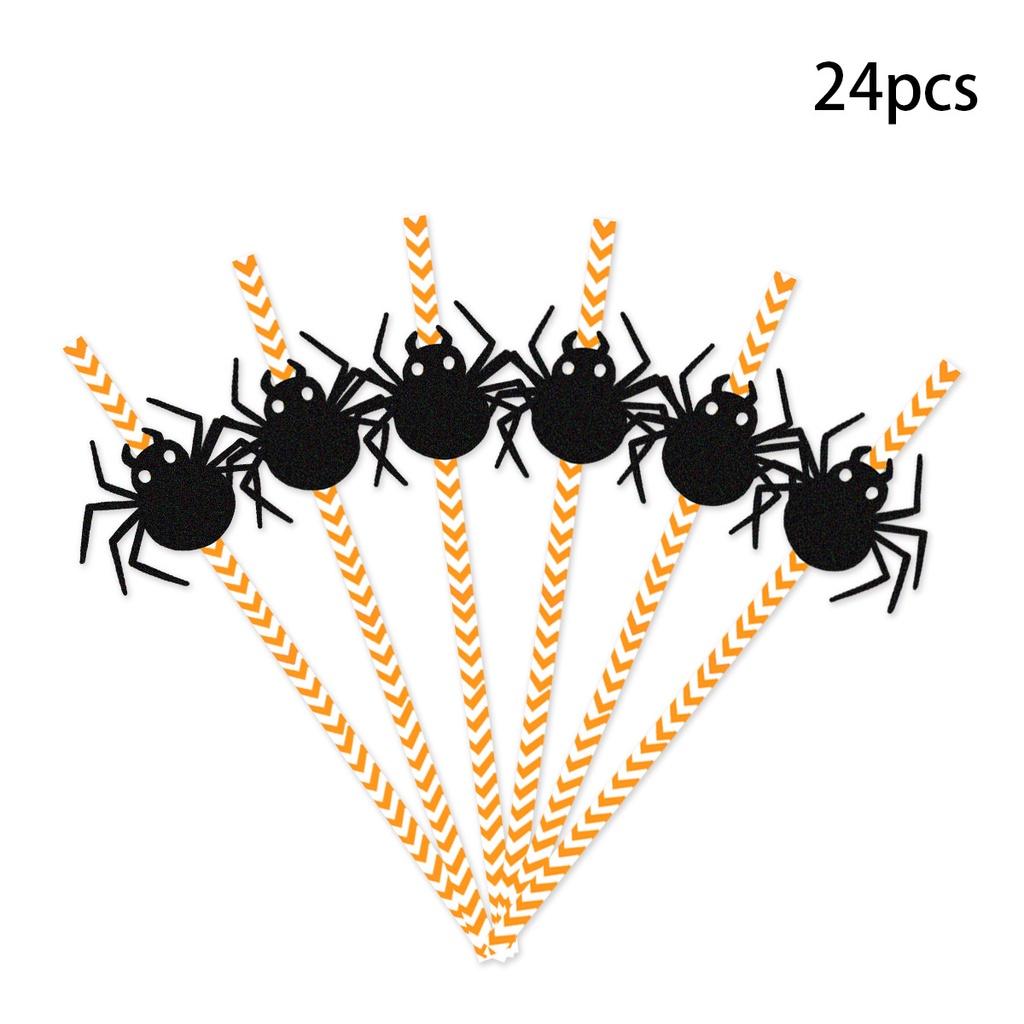 Disposable 24pcs Halloween Straws Spider Jackolanterns Witch Skull Decor Party Spiders
Disposable 24pcs Halloween Straws Spider Jackolanterns Witch Skull Decor Party Spiders