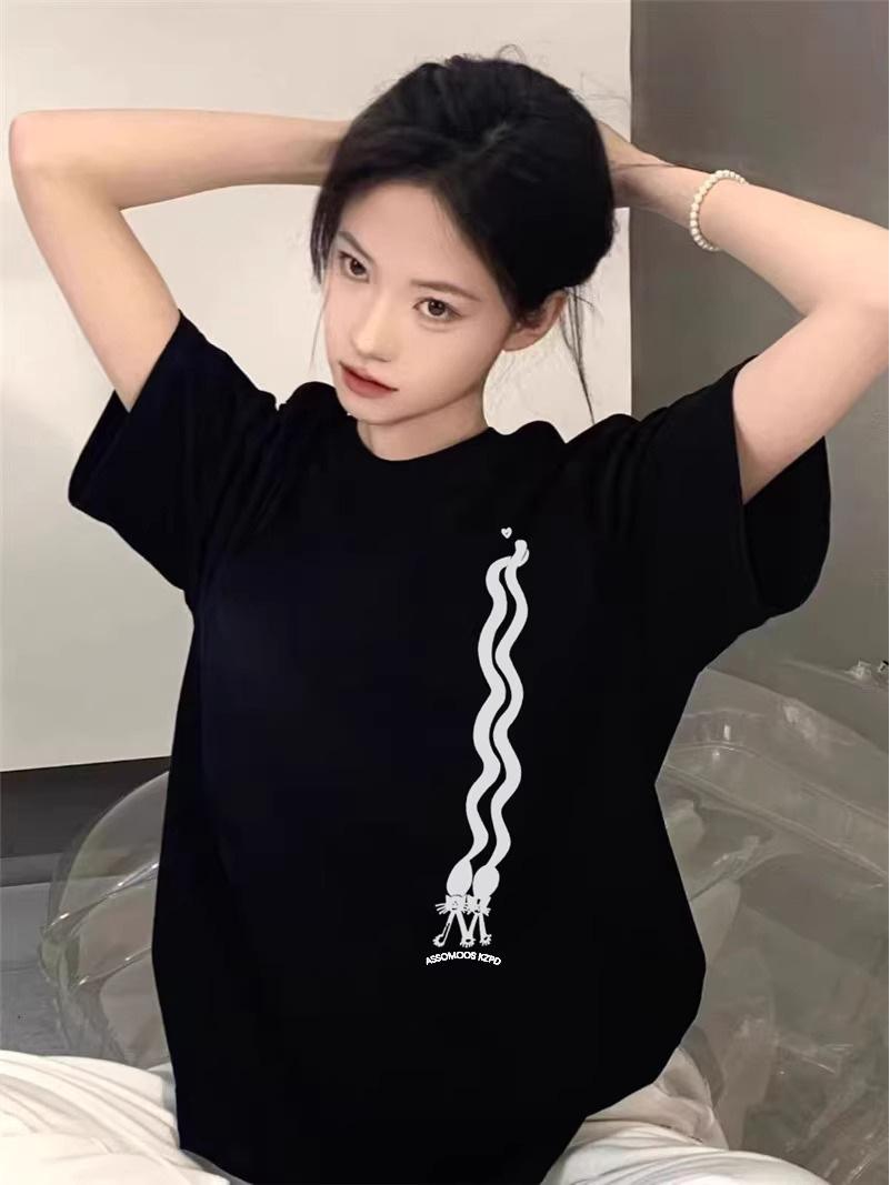 Women s Plus Size Pure Cotton Short Sleeve T-Shirt, 2025 Summer Collection, Straight Shoulder, American High Street Style, Loose Fit Top. XXL
Women s Plus Size Pure Cotton Short Sleeve T-Shirt, 2025 Summer Collection, Straight Shoulder, American High Street Style, Loose Fit Top. XXL