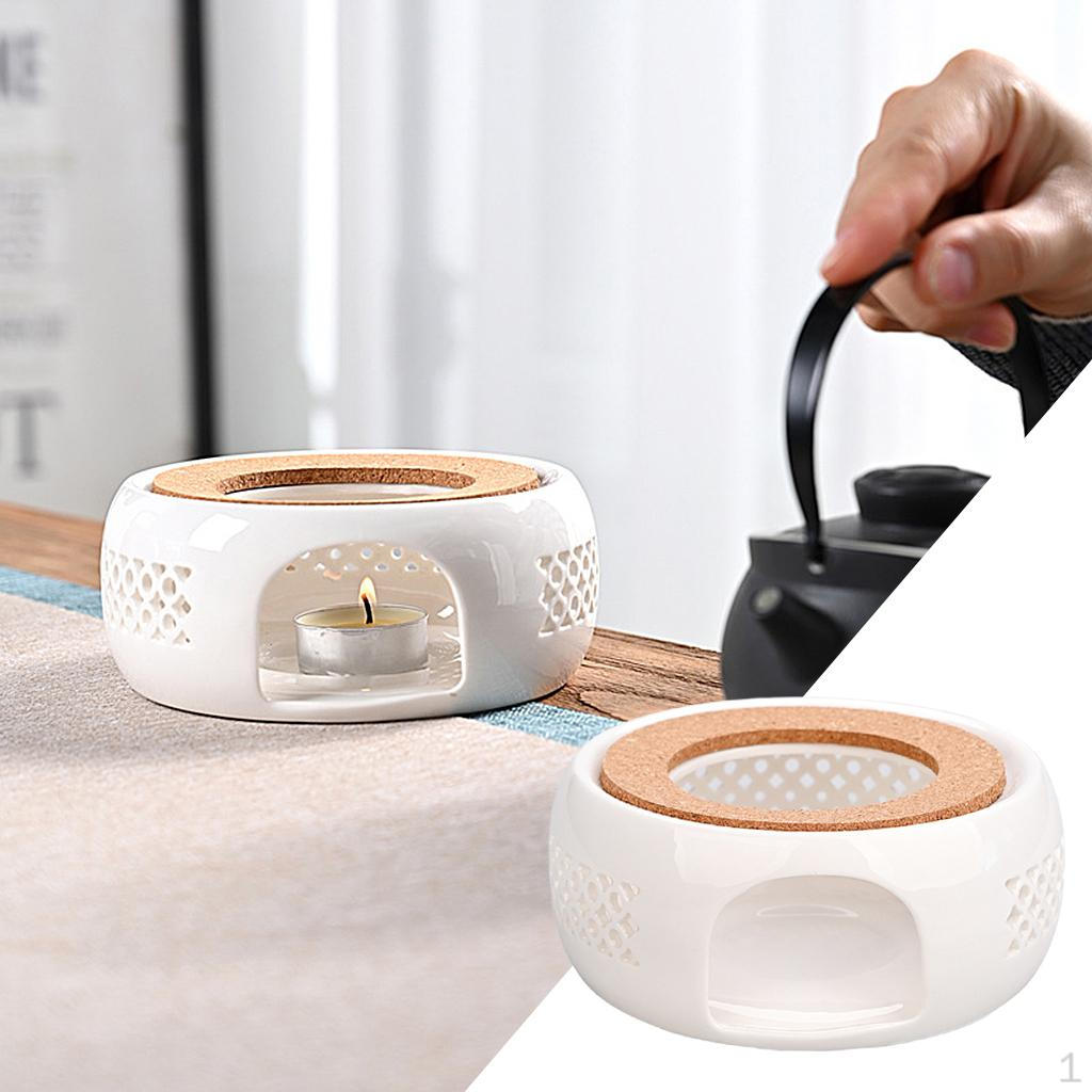 Керамический чайник с подогревом, чайник с подогревом свечей, нагревательное основание Style 2
Керамический чайник с подогревом, чайник с подогревом свечей, нагревательное основание Style 2