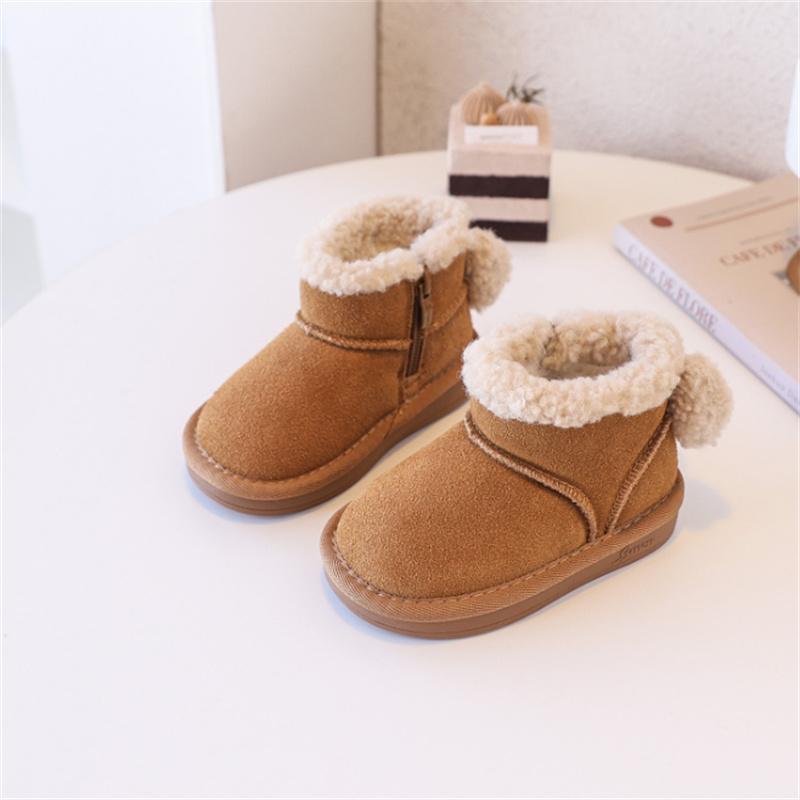 Winter Children Snow Boots Cute Butterfly-knot Genuine Leather Warm Plush Kids Boots Non-slip Girls Shoes 21 верблюд
Winter Children Snow Boots Cute Butterfly-knot Genuine Leather Warm Plush Kids Boots Non-slip Girls Shoes 21 верблюд