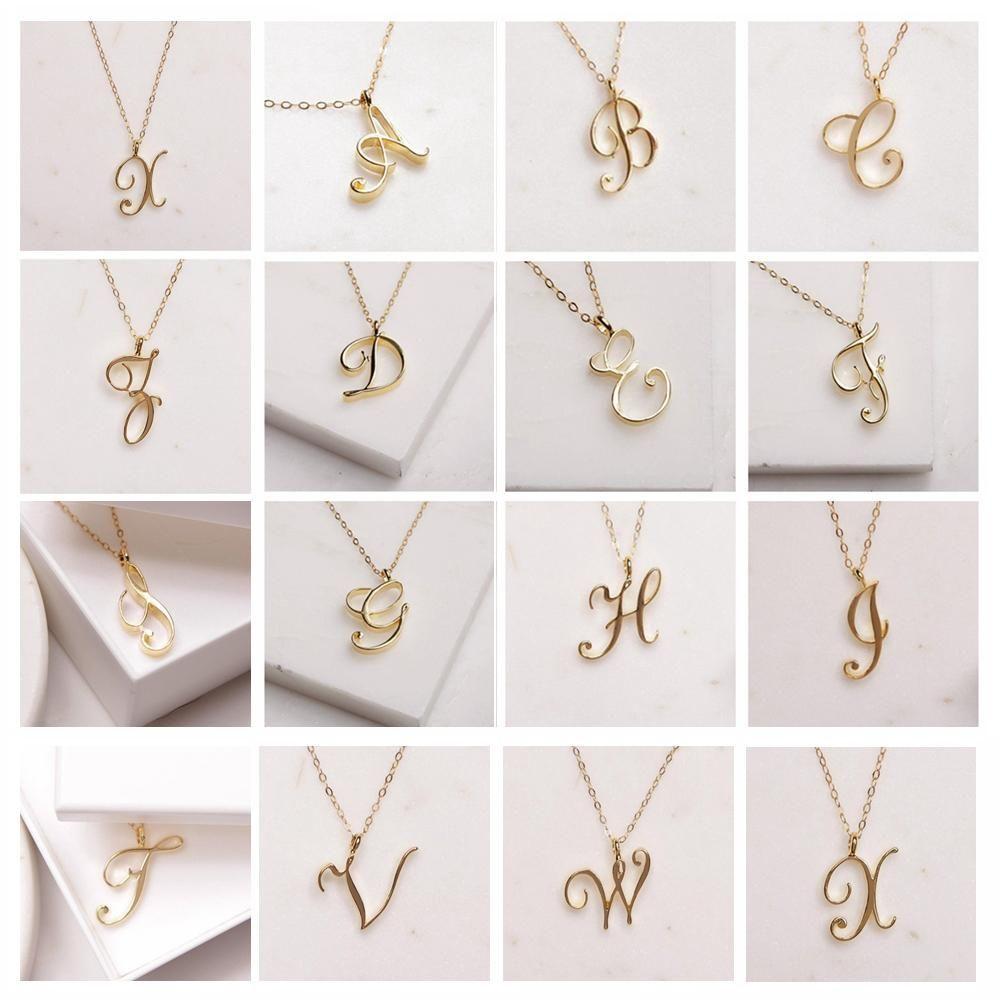 Gold Plated Luxury Minimalist Metal A To Z Alphabet Pendant Alphabet Initial Necklace 26 Letters
Gold Plated Luxury Minimalist Metal A To Z Alphabet Pendant Alphabet Initial Necklace 26 Letters