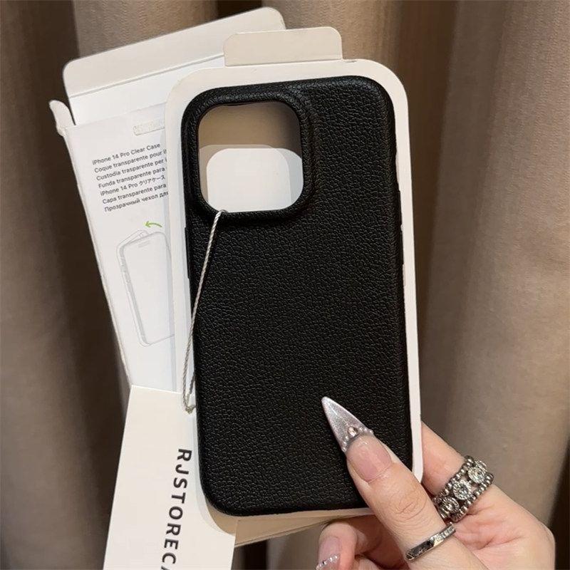 Simple Solid Color Lychee Pattern Suitable for Apple 16pro Mobile Phone Case IPhone15 14 Anti Fall Soft Shell Protective Case Apple 17PROMAX
Simple Solid Color Lychee Pattern Suitable for Apple 16pro Mobile Phone Case IPhone15 14 Anti Fall Soft Shell Protective Case Apple 17PROMAX
