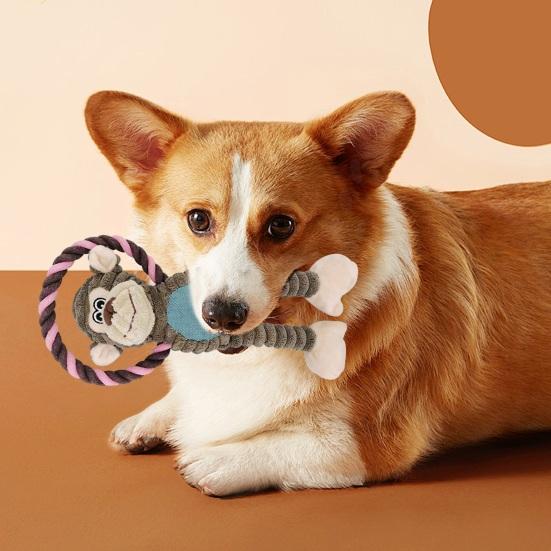 Успокаивающая игрушка для собак в виде утки Yousheng с крякающим звуком, дизайном в виде обезьяны, льва, слона, снимающая стресс, интерактивная игрушка для собак, скрежещущая зубами
Успокаивающая игрушка для собак в виде утки Yousheng с крякающим звуком, дизайном в виде обезьяны, льва, слона, снимающая стресс, интерактивная игрушка для собак, скрежещущая зубами