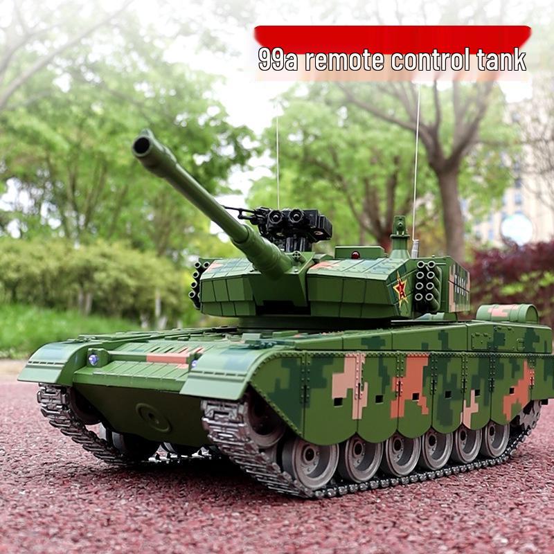 836 Металлический танк с дистанционным управлением - 1:Масштаб 18, Сплавная гусеница, Электрический, Возможность запуска водяных бомб 1:18
836 Металлический танк с дистанционным управлением - 1:Масштаб 18, Сплавная гусеница, Электрический, Возможность запуска водяных бомб 1:18