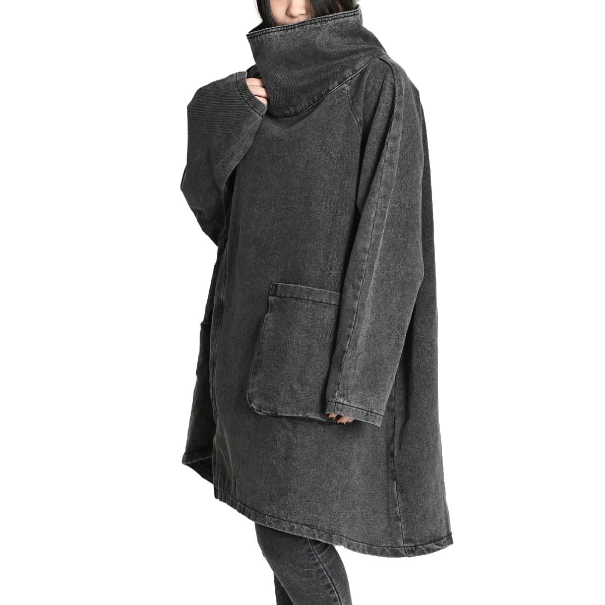 Худи унисекс с длинным рукавом из денима мараи с высоким и плюсовым вырезом лодочкой в азиатском этническом стиле, туника для мужчин и женщин, размеры, пончо, деним, мода, зима, серый
Худи унисекс с длинным рукавом из денима мараи с высоким и плюсовым вырезом лодочкой в азиатском этническом стиле, туника для мужчин и женщин, размеры, пончо, деним, мода, зима, серый