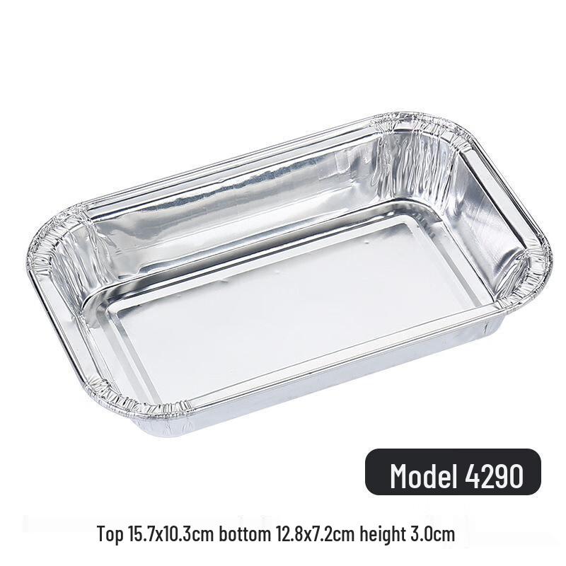 Minai Rectangular Aluminum Foil Baking Pans (50 Pcs)
Minai Rectangular Aluminum Foil Baking Pans (50 Pcs)