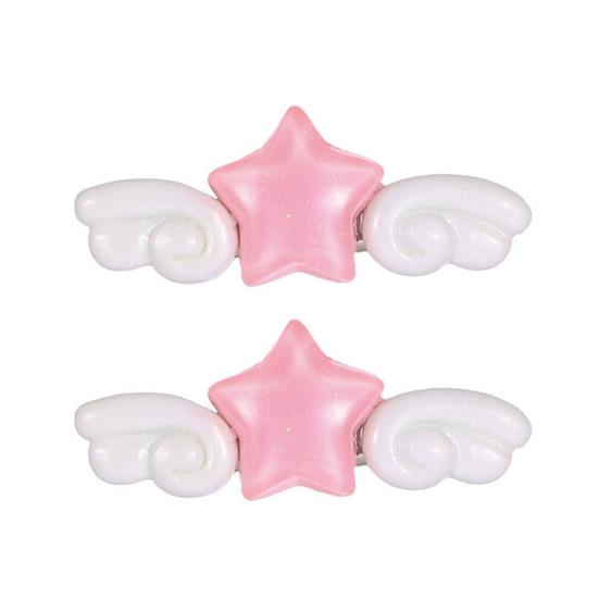 2Pcs Girl Hairpins Sparkling Ice Glitter Design Stars Angel Wings Decor Decorative Bang Hair Clips Hair Accessories розовый
2Pcs Girl Hairpins Sparkling Ice Glitter Design Stars Angel Wings Decor Decorative Bang Hair Clips Hair Accessories розовый