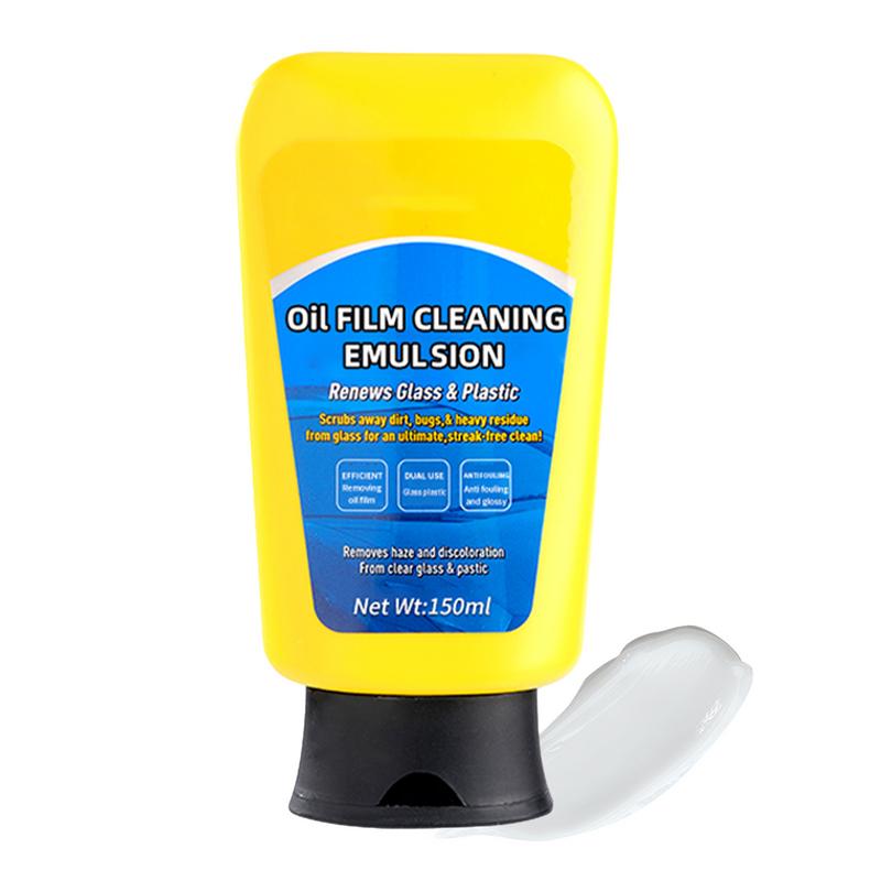 Oil Film Remover For Car Window 150ml Waterproof Glass Oil Film Removing Paste Glass Restorer Car Window Cleaner Long-lasting
Oil Film Remover For Car Window 150ml Waterproof Glass Oil Film Removing Paste Glass Restorer Car Window Cleaner Long-lasting