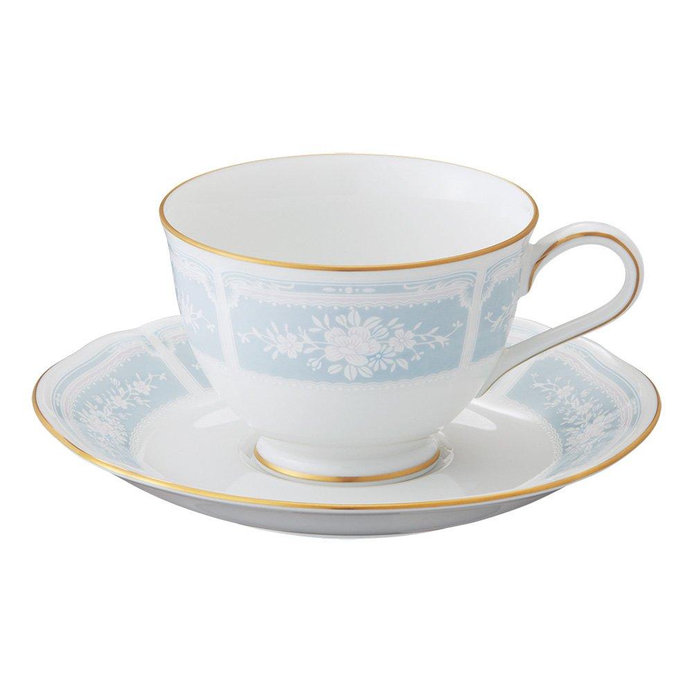 Noritake Cup & Saucer (for both coffee and tea), 220cc, Lacewood Gold with Blue Fine Porcelain, Y9587A/1507
Noritake Cup & Saucer (for both coffee and tea), 220cc, Lacewood Gold with Blue Fine Porcelain, Y9587A/1507