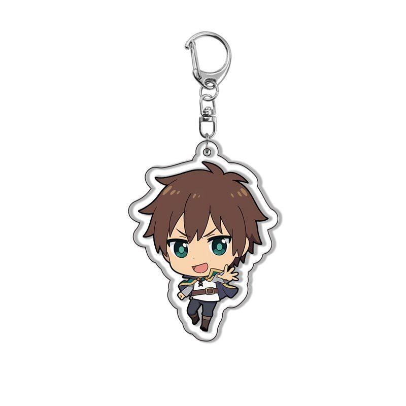 Cartoon God s Blessing on This Wonderful World Aqua Satou Kazuma Megumin Q Version Acrylic Keychain Backpack Charm Ornaments about 5cm
Cartoon God s Blessing on This Wonderful World Aqua Satou Kazuma Megumin Q Version Acrylic Keychain Backpack Charm Ornaments about 5cm