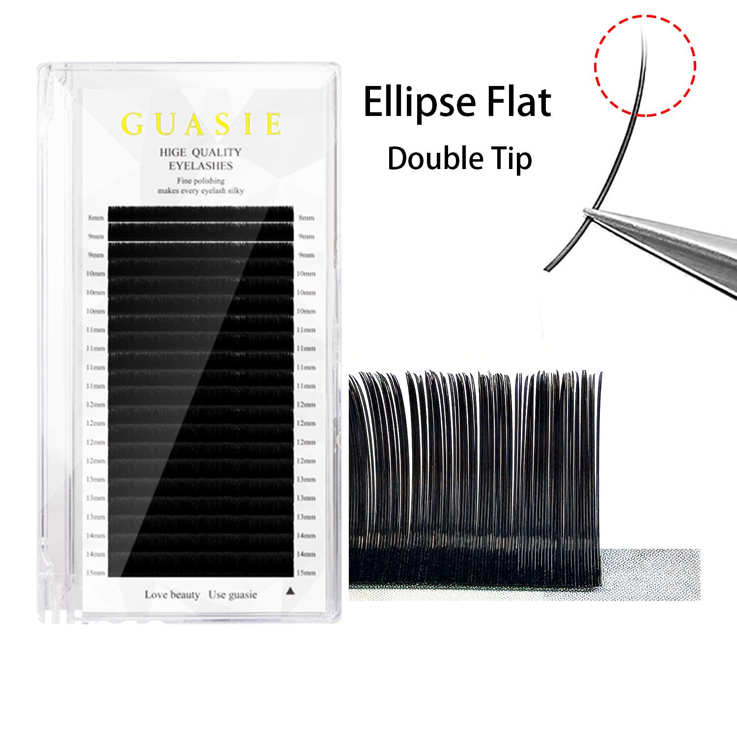 Zero-Touch Natural Thick Single-Strand Double-Tip Air Flat Eyelashes (0.15) - 20 Rows 9mm
Zero-Touch Natural Thick Single-Strand Double-Tip Air Flat Eyelashes (0.15) - 20 Rows 9mm