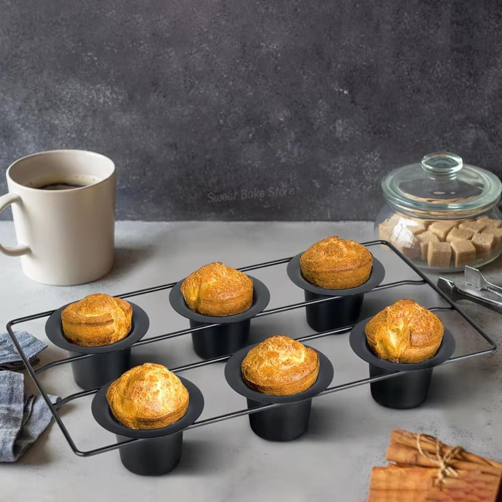Non-stick Coating Cupcakes Mold Carbon Steel Pudding Mold Household Muffin Pan Bakery muffin pan
Non-stick Coating Cupcakes Mold Carbon Steel Pudding Mold Household Muffin Pan Bakery muffin pan