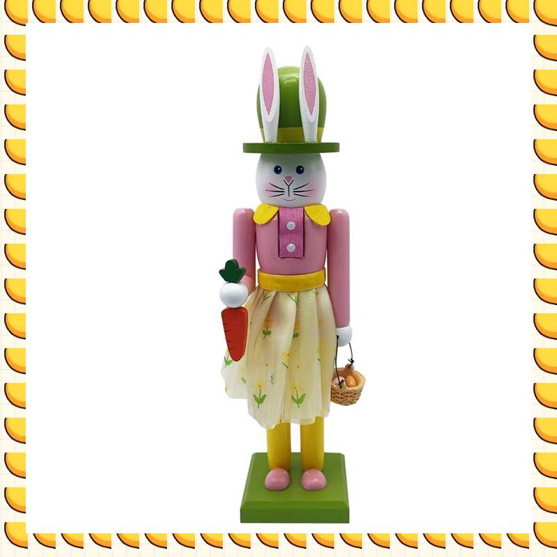BAAU Wooden Nutcracker Decorations Easter Bunny Wooden Nutcracker Easter Nutcracker Figure B розовый
BAAU Wooden Nutcracker Decorations Easter Bunny Wooden Nutcracker Easter Nutcracker Figure B розовый