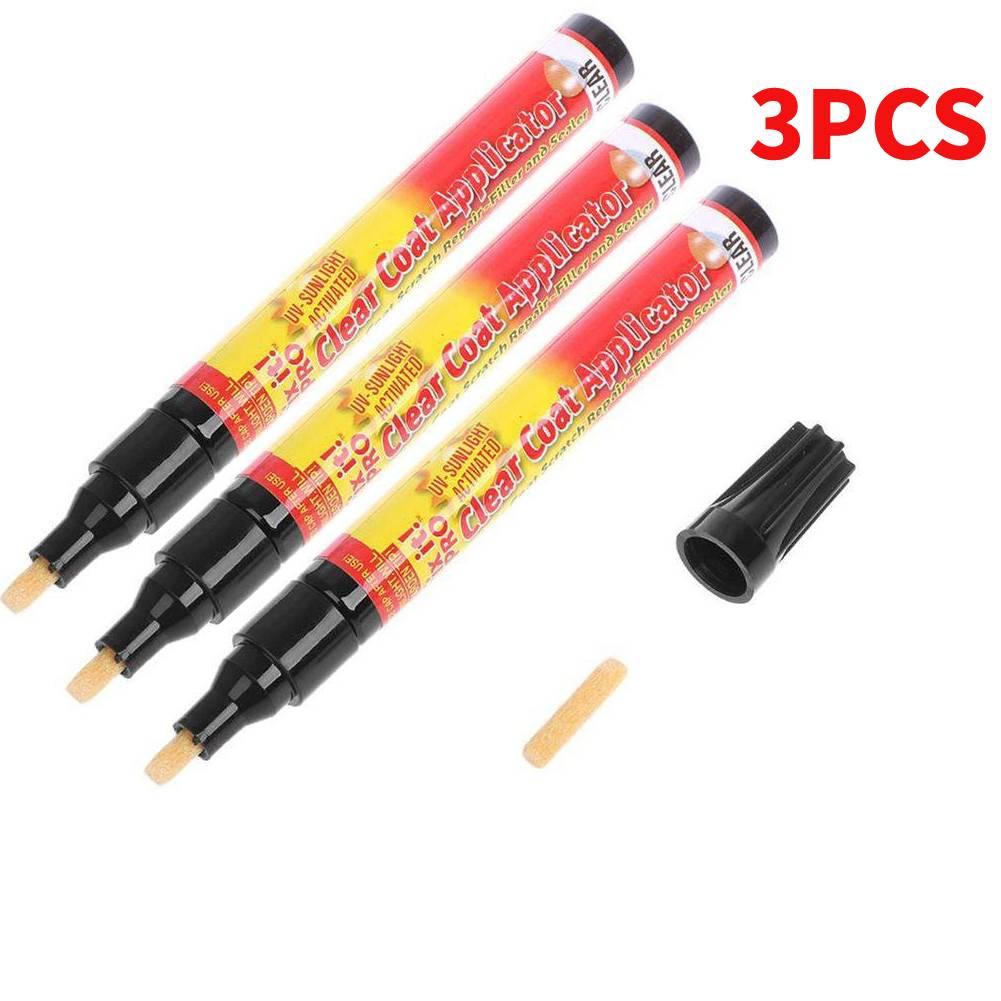 3pcs Car Scratch Repair Remover Pen Car-styling Portable Fix It Pro Clear Coat Applicator Tool Portable Universal Auto Paint Pen
3pcs Car Scratch Repair Remover Pen Car-styling Portable Fix It Pro Clear Coat Applicator Tool Portable Universal Auto Paint Pen