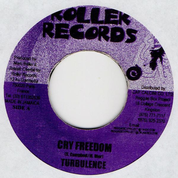 7inch Record TURBULENCE / ROLLER ALL STARS - Cry Freedom / Rasta Meditation NONE Roller Records Jamaica Reggae, Ska & Dub Used
7inch Record TURBULENCE / ROLLER ALL STARS - Cry Freedom / Rasta Meditation NONE Roller Records Jamaica Reggae, Ska & Dub Used