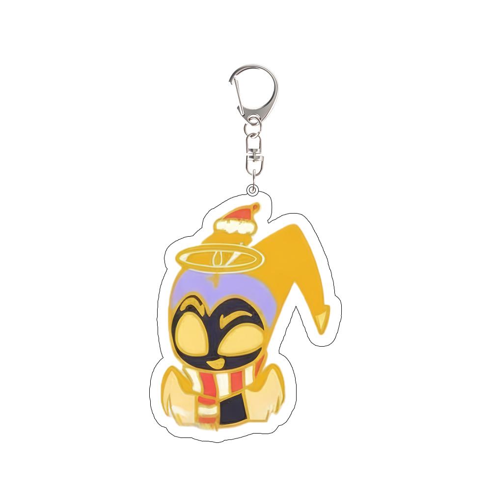 Anime Peripherals Acrylic Keychain Alastor Lucifer Morningstar Husk Angel Dust Valentino Velvet Vox Backpack Accessories Gift
Anime Peripherals Acrylic Keychain Alastor Lucifer Morningstar Husk Angel Dust Valentino Velvet Vox Backpack Accessories Gift