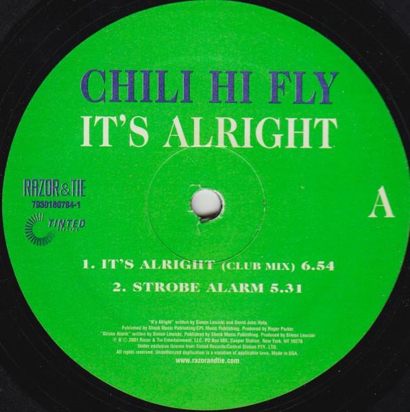12inch Record CHILI HI FLY - It s Alright 79301807841 Razor & Tie 2001 US Dance & Electronica Used
12inch Record CHILI HI FLY - It s Alright 79301807841 Razor & Tie 2001 US Dance & Electronica Used