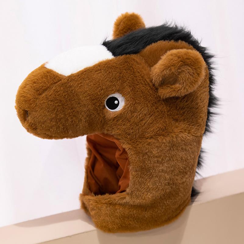 Year of the Dragon Horse Mascot Headgear Hat - Photo & Performance Prop One Size, Head Circumference up to 58 cm
Year of the Dragon Horse Mascot Headgear Hat - Photo & Performance Prop One Size, Head Circumference up to 58 cm