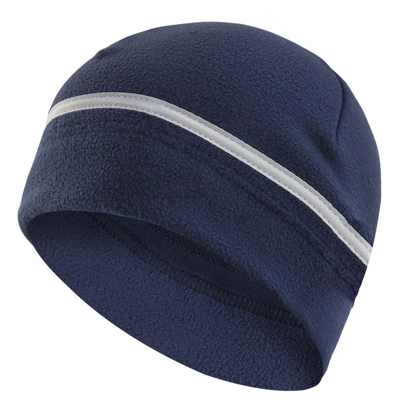 Fleece Hat with Reflective Strips - Cold-Resistant Hat, Cycling Warm Hat, Ski Hat, Ear-Protected Hat for Night Running темно-синього кольору
Fleece Hat with Reflective Strips - Cold-Resistant Hat, Cycling Warm Hat, Ski Hat, Ear-Protected Hat for Night Running темно-синього кольору