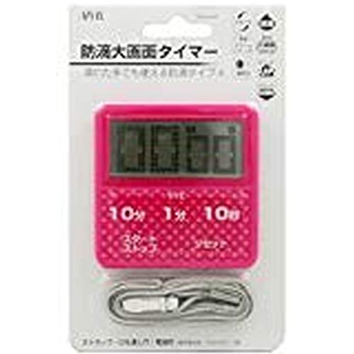 DR. VRANJES AIVIL Waterproof Large Screen Timer T-163 Pink
DR. VRANJES AIVIL Waterproof Large Screen Timer T-163 Pink