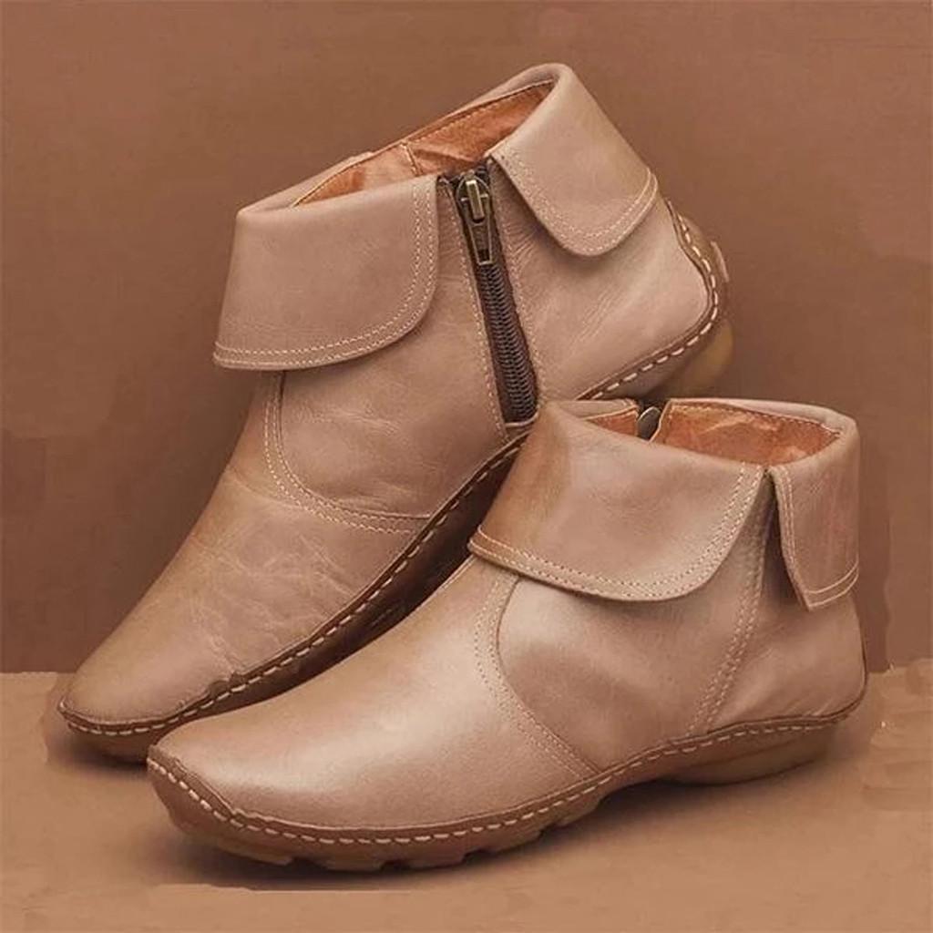 Fashion Womens Flats Non-Slip Leather Zipper Round Toe Casual Shoes Boots 42 бежевый
Fashion Womens Flats Non-Slip Leather Zipper Round Toe Casual Shoes Boots 42 бежевый