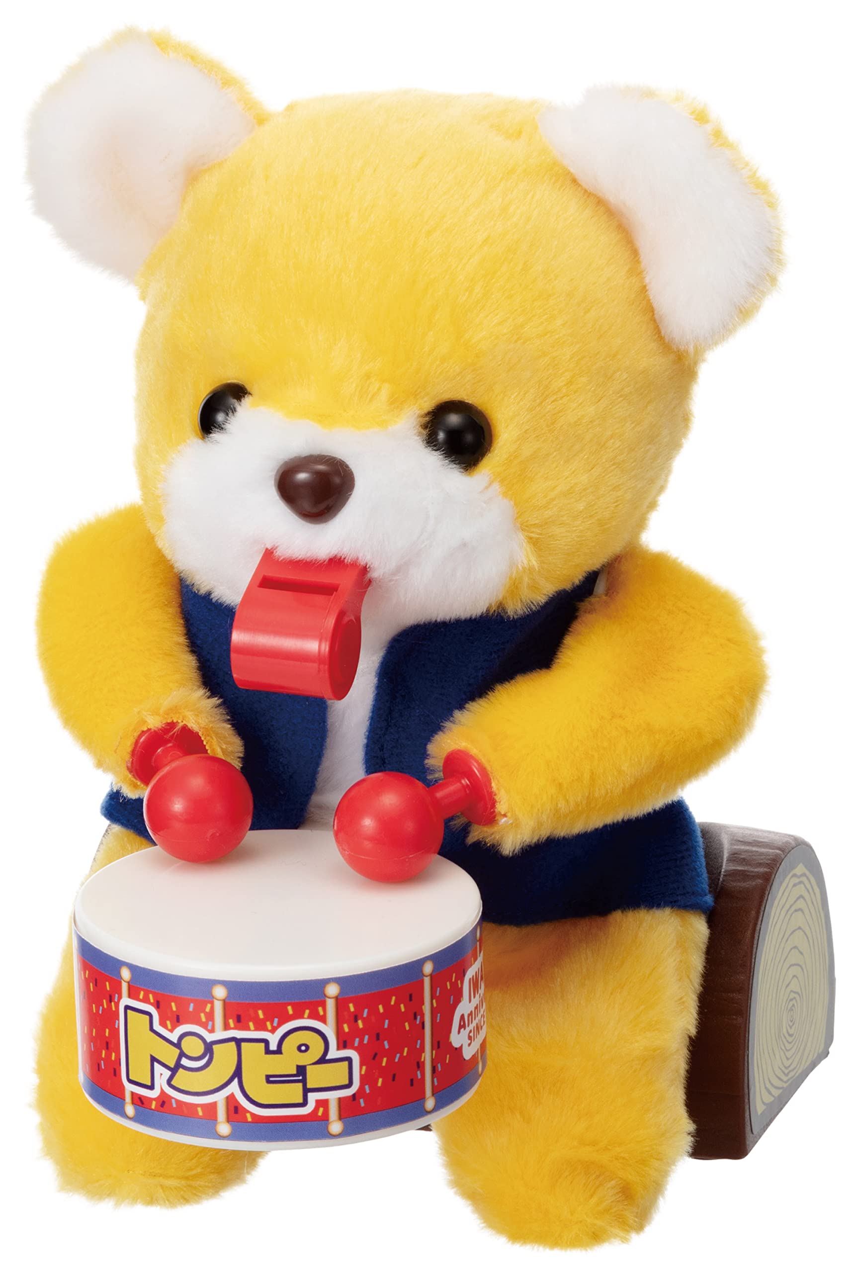 IWAYA Friends in Rhythm Little Bear Tonpy Battery Operated Stuffed Toy Long Seller Ages Product Size W130 x H210 x D160mm 3+ 3168-3 жовтий
IWAYA Friends in Rhythm Little Bear Tonpy Battery Operated Stuffed Toy Long Seller Ages Product Size W130 x H210 x D160mm 3+ 3168-3 жовтий