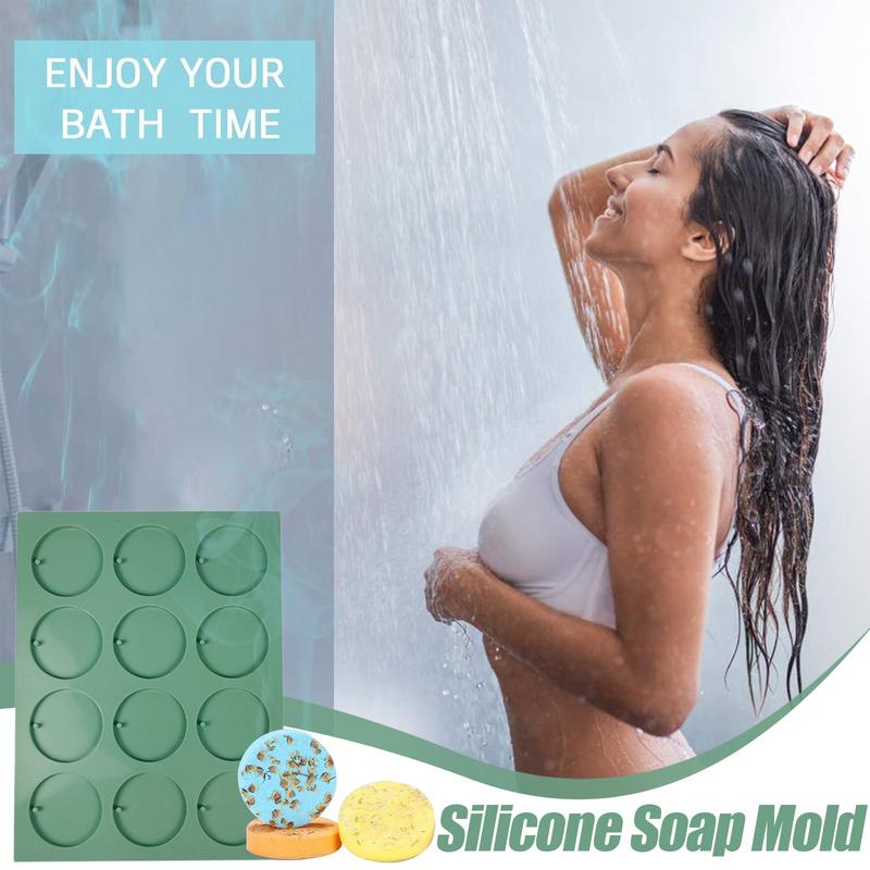 Silicone Soap Mold 12 Holes Aromatherapy Tablets Mold Plaster Making Tray Reusable Decorative Homemade Craft For Wax Bath Bombs CHINA
Silicone Soap Mold 12 Holes Aromatherapy Tablets Mold Plaster Making Tray Reusable Decorative Homemade Craft For Wax Bath Bombs CHINA