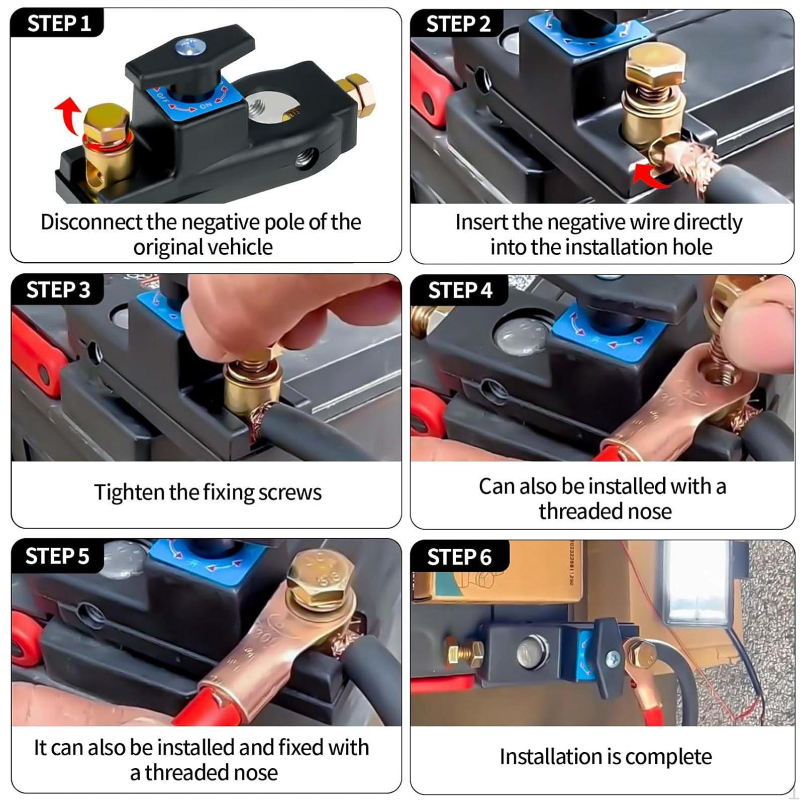 Выключатель аккумулятора Автоматическое отключение Профессиональный Удобный в использовании с маленьким ключом
Выключатель аккумулятора Автоматическое отключение Профессиональный Удобный в использовании с маленьким ключом