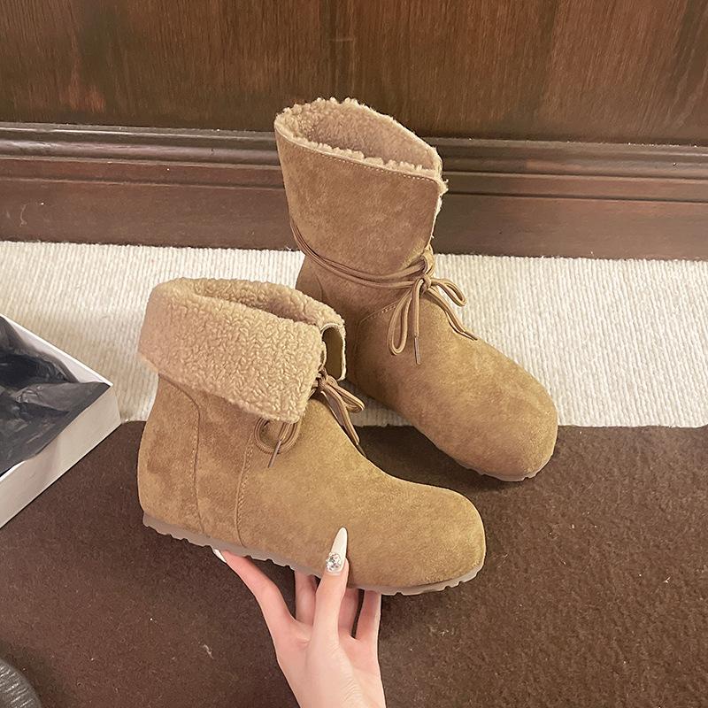 Women s fur one thick bottom folding two wear winter lightweight warm padded snow boots non-slip wear casual sneakers cotton boots 40 хакі
Women s fur one thick bottom folding two wear winter lightweight warm padded snow boots non-slip wear casual sneakers cotton boots 40 хакі