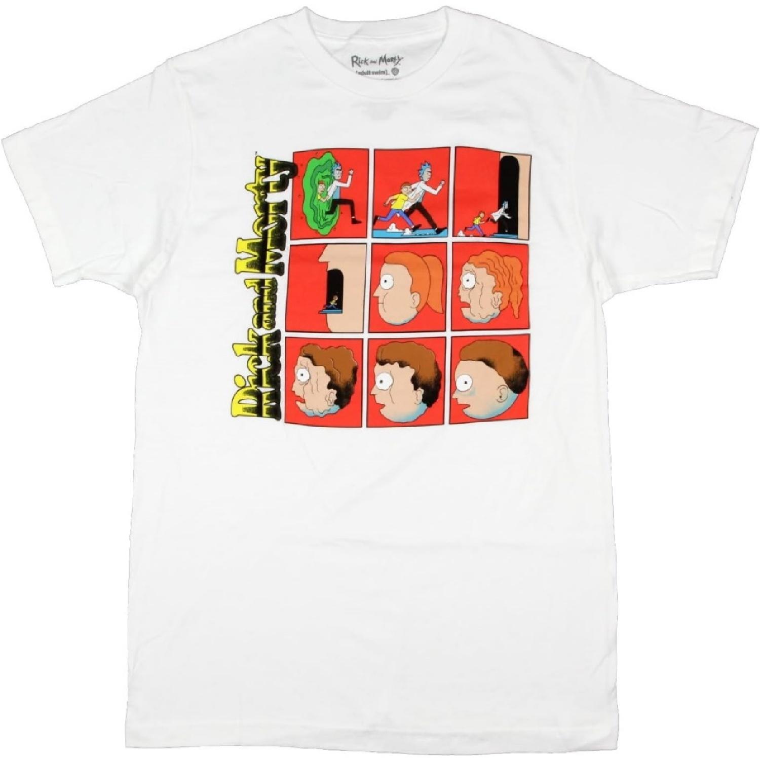 Rick and Morty Men s Action Story Boxes Graphic Print Adult Short Sleeve T-Shirt XXXXXL білий
Rick and Morty Men s Action Story Boxes Graphic Print Adult Short Sleeve T-Shirt XXXXXL білий