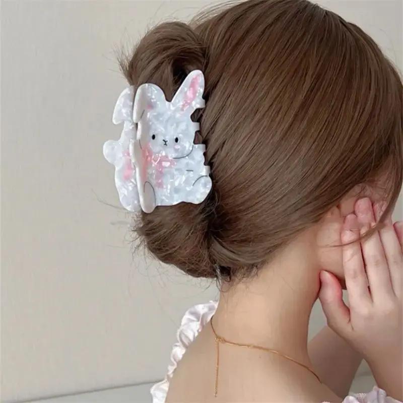 1pc Gentle bow, little rabbit, super cute pink shark clip, niche headband, sweet hair accessory
1pc Gentle bow, little rabbit, super cute pink shark clip, niche headband, sweet hair accessory