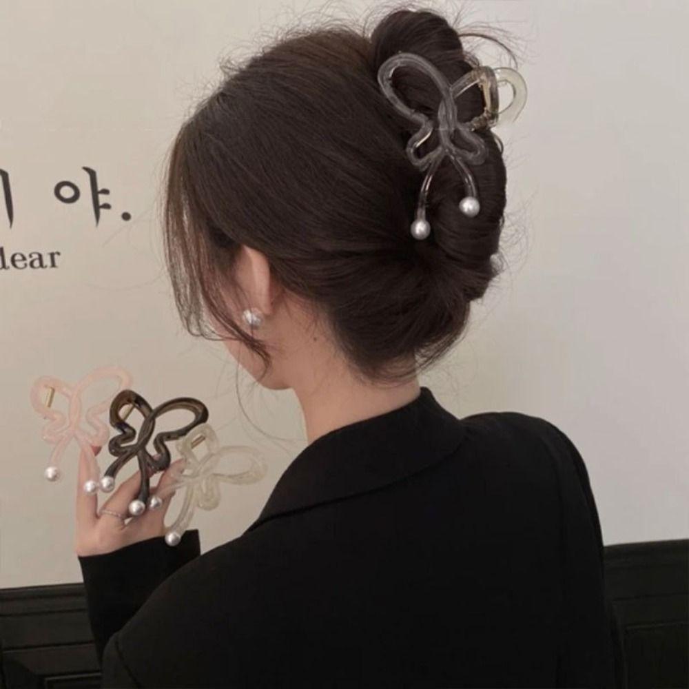Plastic Hollow Butterfly Hair Claw Colorful Large Shark Clip Sweet Butterfly Hair Clip Daily
Plastic Hollow Butterfly Hair Claw Colorful Large Shark Clip Sweet Butterfly Hair Clip Daily
