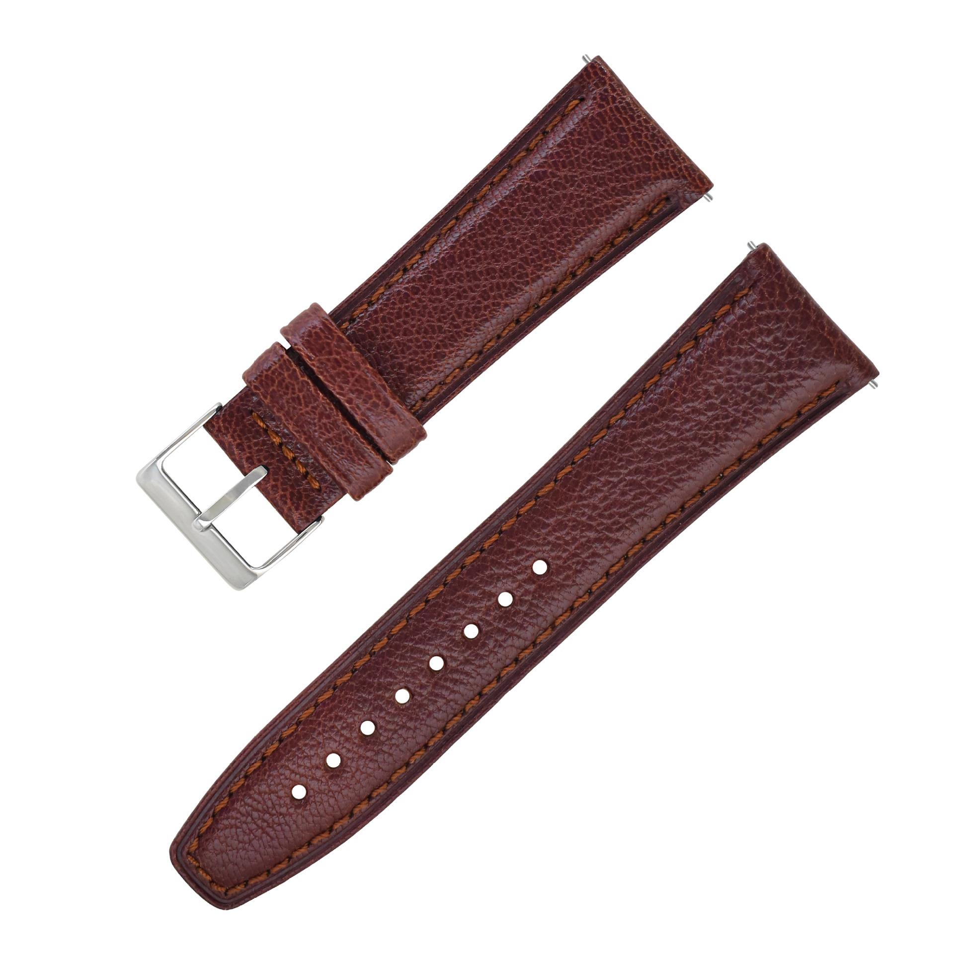 Imported First-Layer Goatskin Hemming Wanguo Strap, Square Tail Pin Buckle Quartz Watch Mechanical Watch Watch Strap Accessories 18mm
Imported First-Layer Goatskin Hemming Wanguo Strap, Square Tail Pin Buckle Quartz Watch Mechanical Watch Watch Strap Accessories 18mm