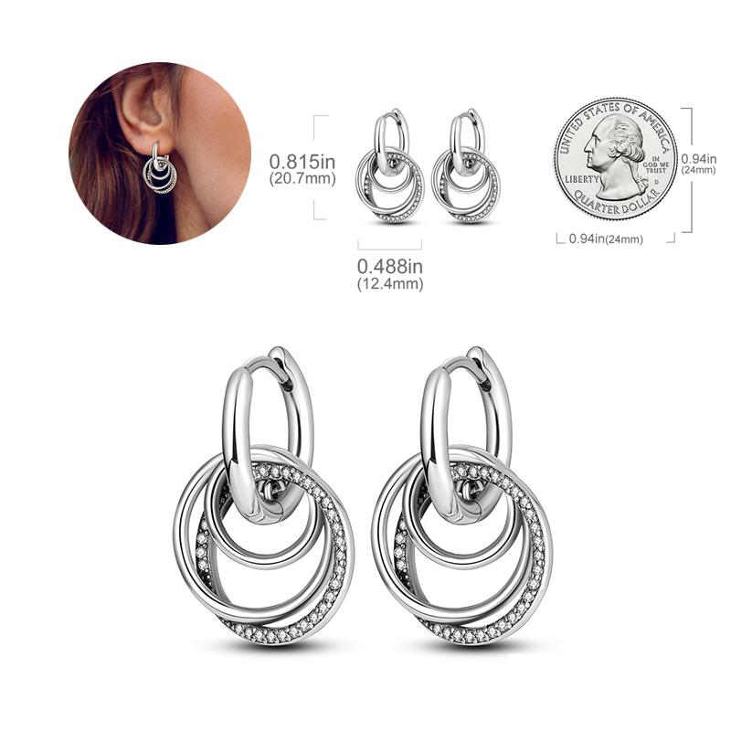 Silver earrings 925 silver purple circle rose gold charm earrings drop earrings female earrings fashion accessories
Silver earrings 925 silver purple circle rose gold charm earrings drop earrings female earrings fashion accessories