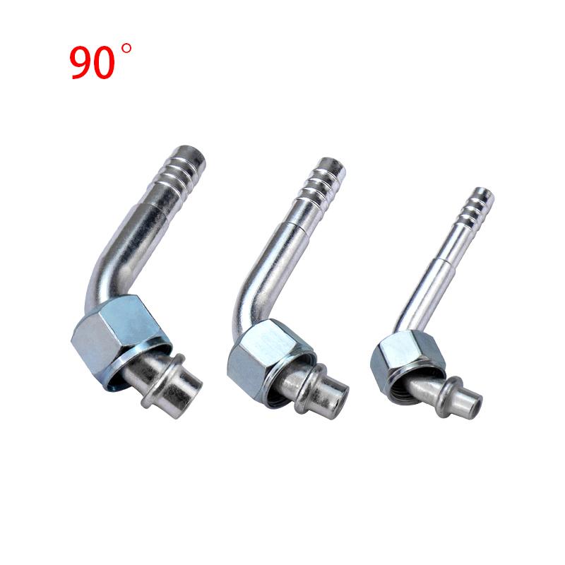 #6 #8 #10 AC Barb Fitting Aluminium 180 / 90 / 45 Degree O-Ring Female Thread 5/8 -18 3/4 -16 7/8 -14 for Air Conditioning Hose 90 Degree
#6 #8 #10 AC Barb Fitting Aluminium 180 / 90 / 45 Degree O-Ring Female Thread 5/8 -18 3/4 -16 7/8 -14 for Air Conditioning Hose 90 Degree