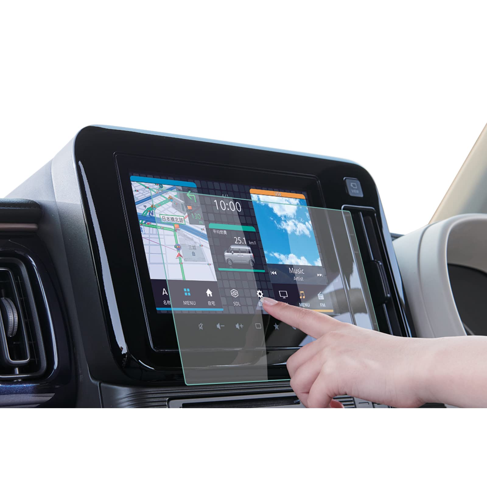 2 шт. Захисна плівка для автомобільної навігації Suzuki Wagon R Smile 9
2 шт. Захисна плівка для автомобільної навігації Suzuki Wagon R Smile 9