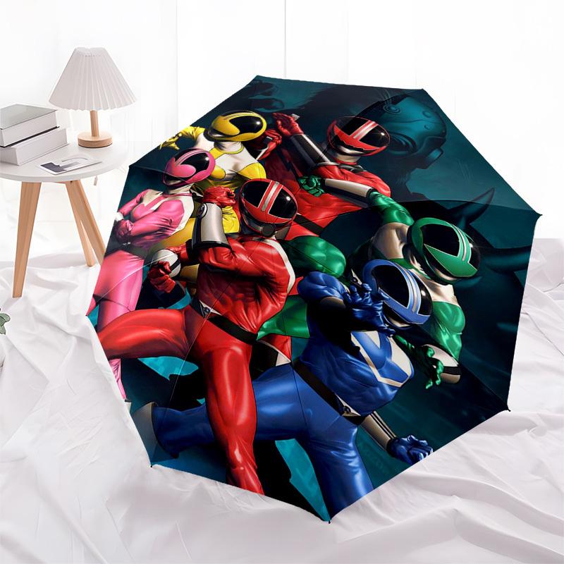 1pc Power Rangers Auto Open Umbrella, Portable Tri-Fold Design with 8-Bone Iron Frame, Outdoor for Fans, Travelers, Daily Use, Gift Idea.T100
1pc Power Rangers Auto Open Umbrella, Portable Tri-Fold Design with 8-Bone Iron Frame, Outdoor for Fans, Travelers, Daily Use, Gift Idea.T100